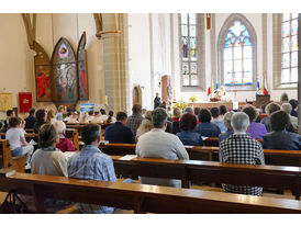 Dankgottesdienst der Kommunionkinder (© Karl-Franz Thiede)
